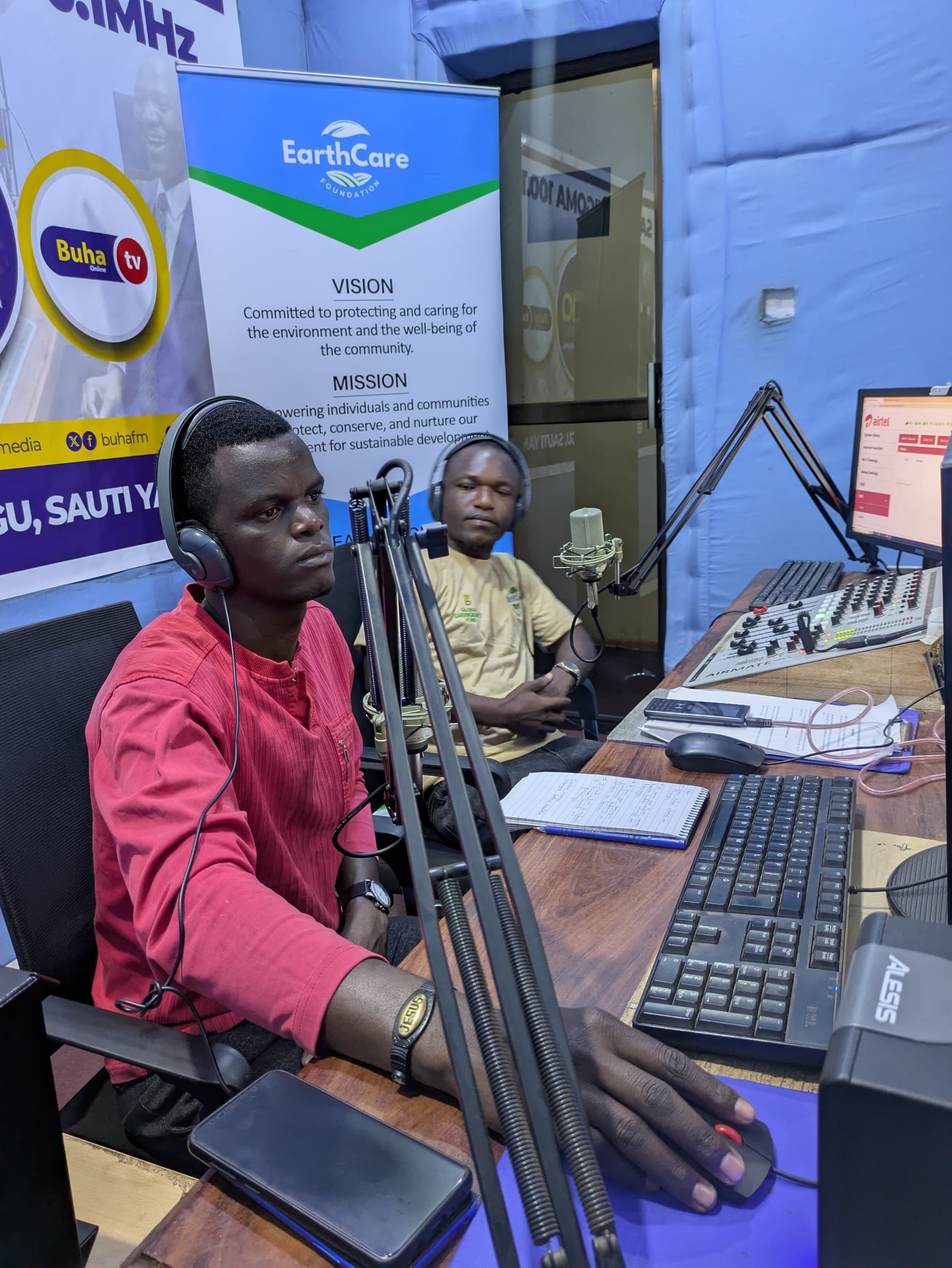 EarthCare Foundation radio awareness session